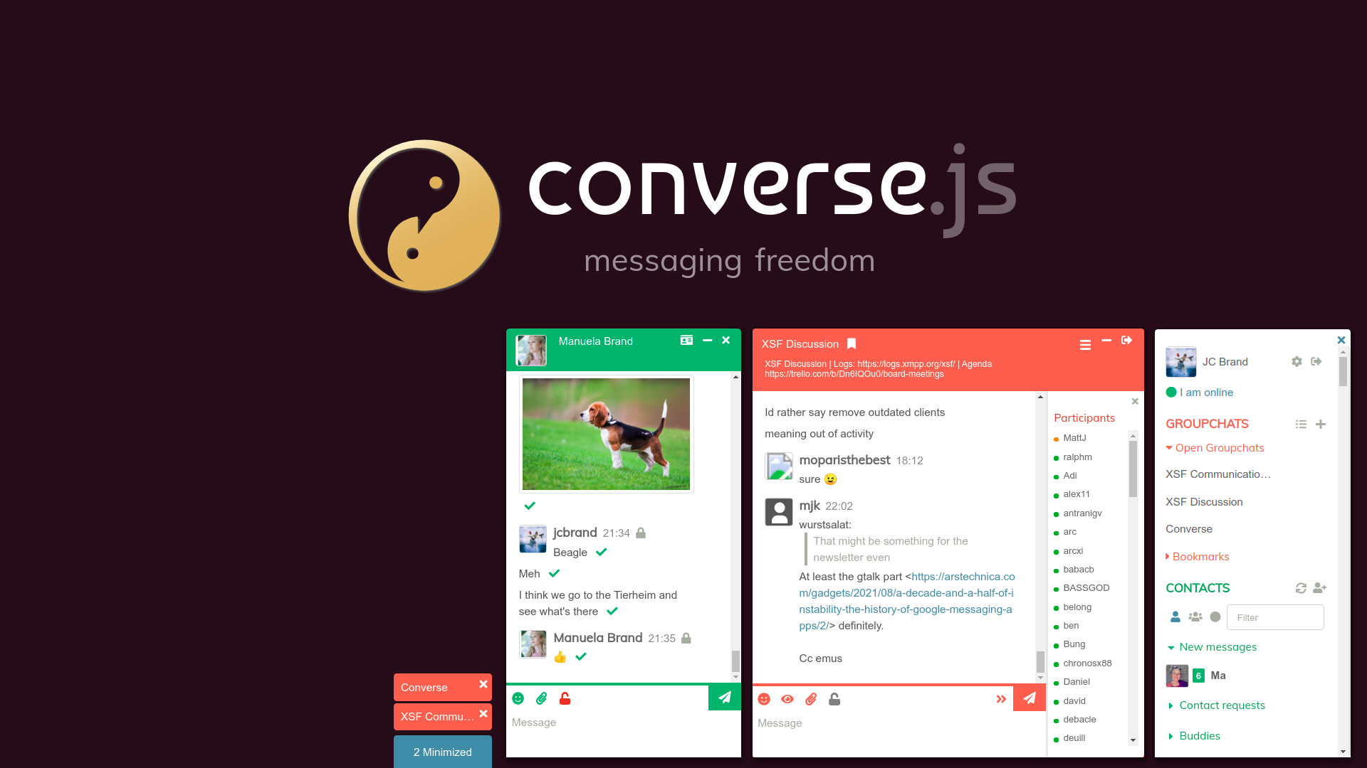 Traduzione italiana converse.js