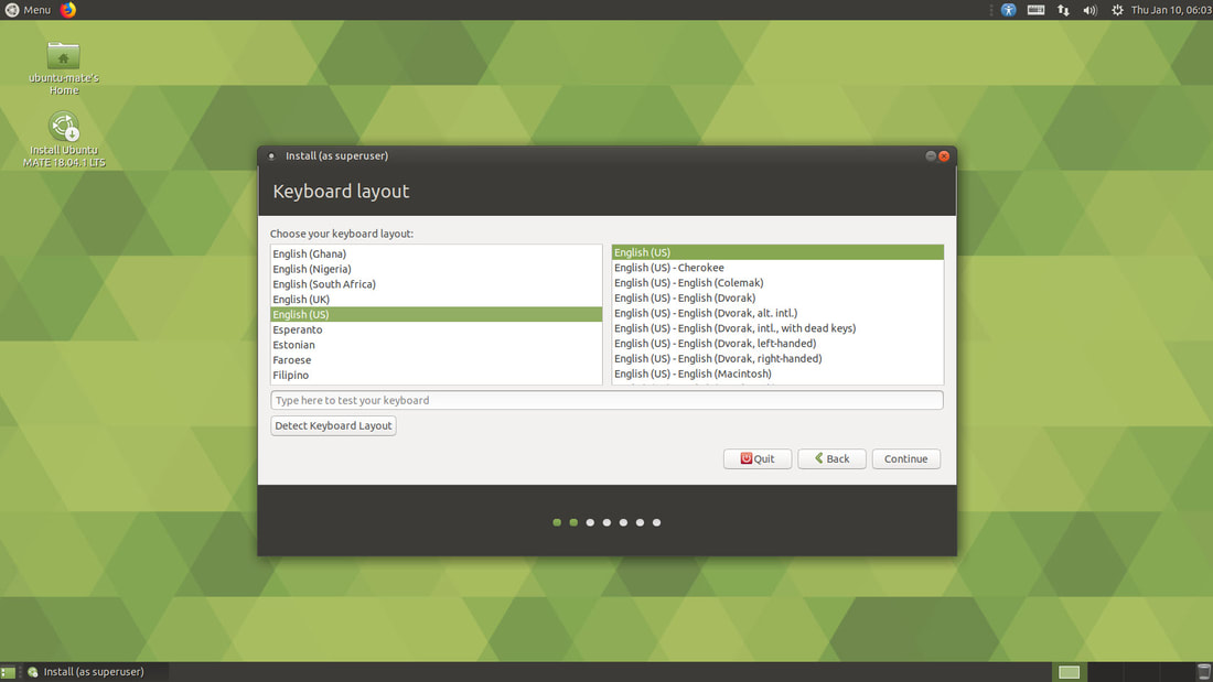 Ubuntu Mate installer